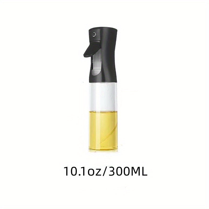 1pc, 6.8oz/10.1oz Oil Sprayer, Plastic Oil Spray Bottle, Barbecue Spray Bottle, Barbecue Picnic Tools, Kitchen Cooking Olive Oil Dispenser, Camping Barbecue Roasting Vinegar Sauce Oil Sprayer, Edible Oil Jar, For Air Fryer, S