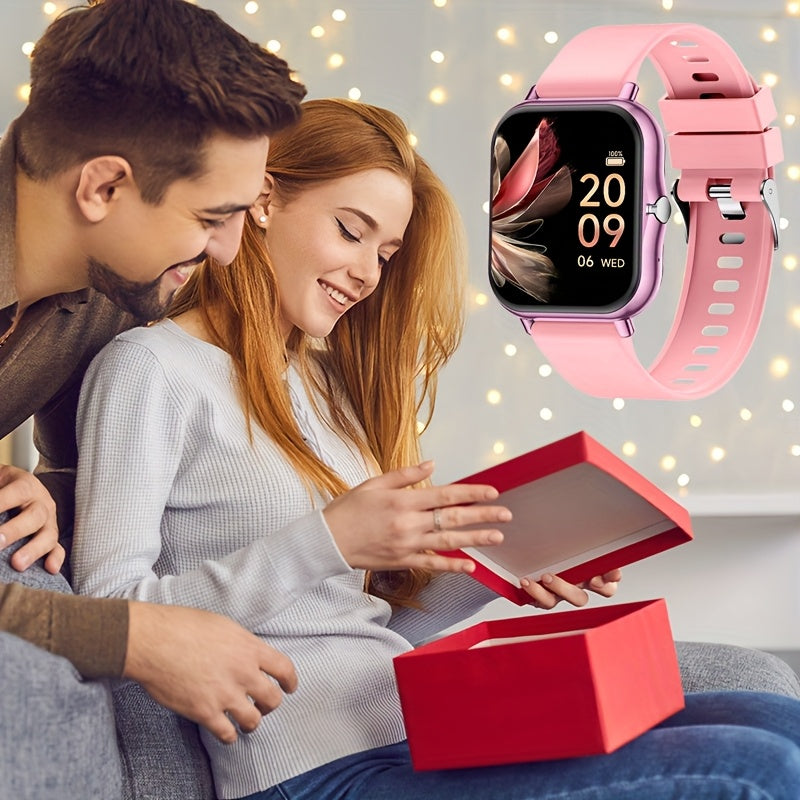 Unisex Smartwatch, Multiple Sports Modes, Compatible with iPhone and Android Systems, Best Gift Choice