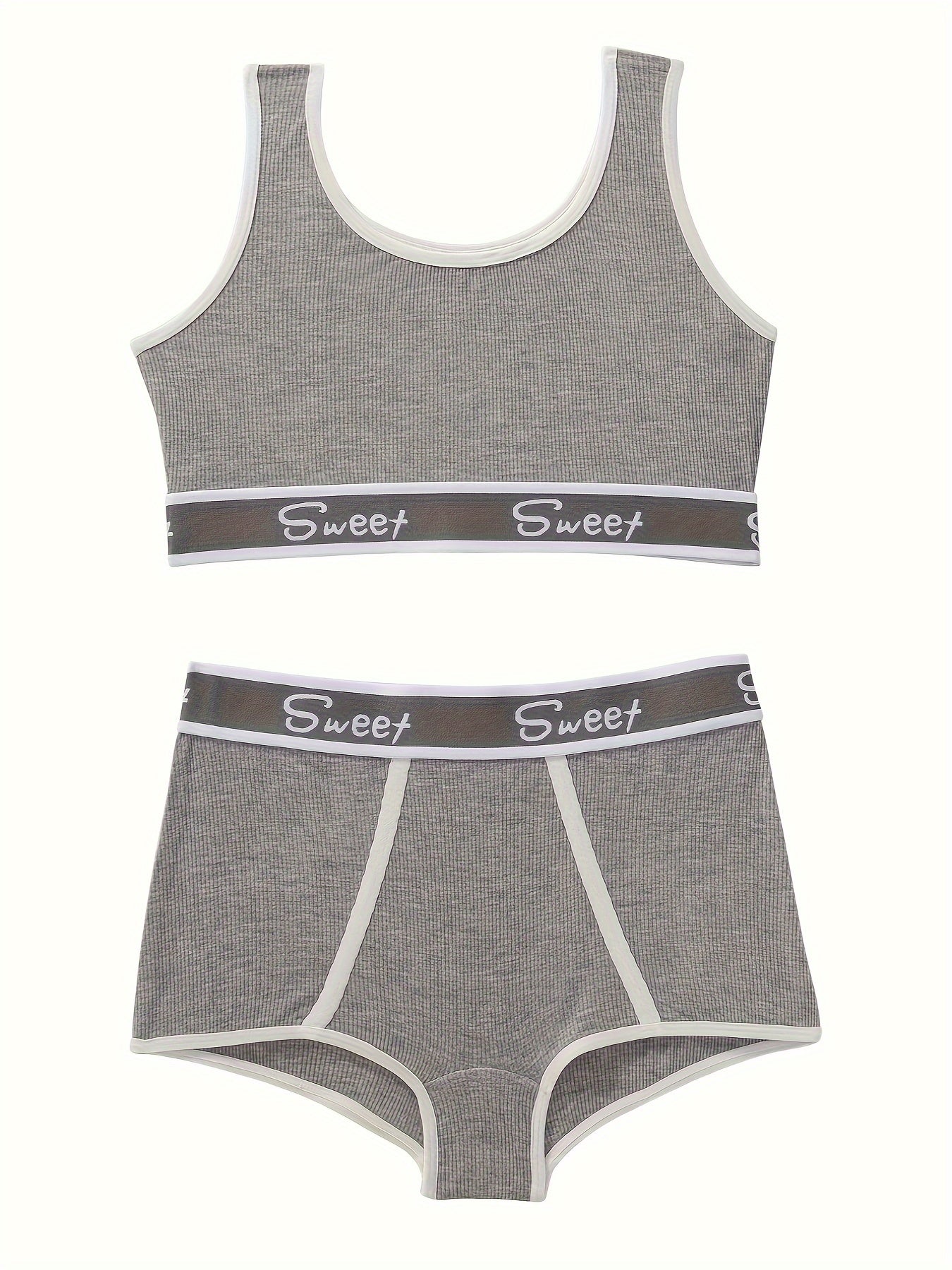 Ensemble soutien-gorge et culotte dos nu respirant, sans coutures, style européen et américain - Maintien élevé, mélange de viscose et d'élasthanne, tissu tricoté opaque, coupe épaules dénudées.