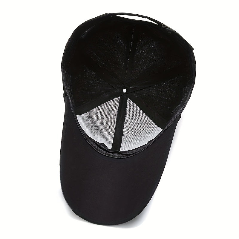 Men's Sports Sunscreen Baseball Cap Letter Print Outdoor Sun Visor Hat