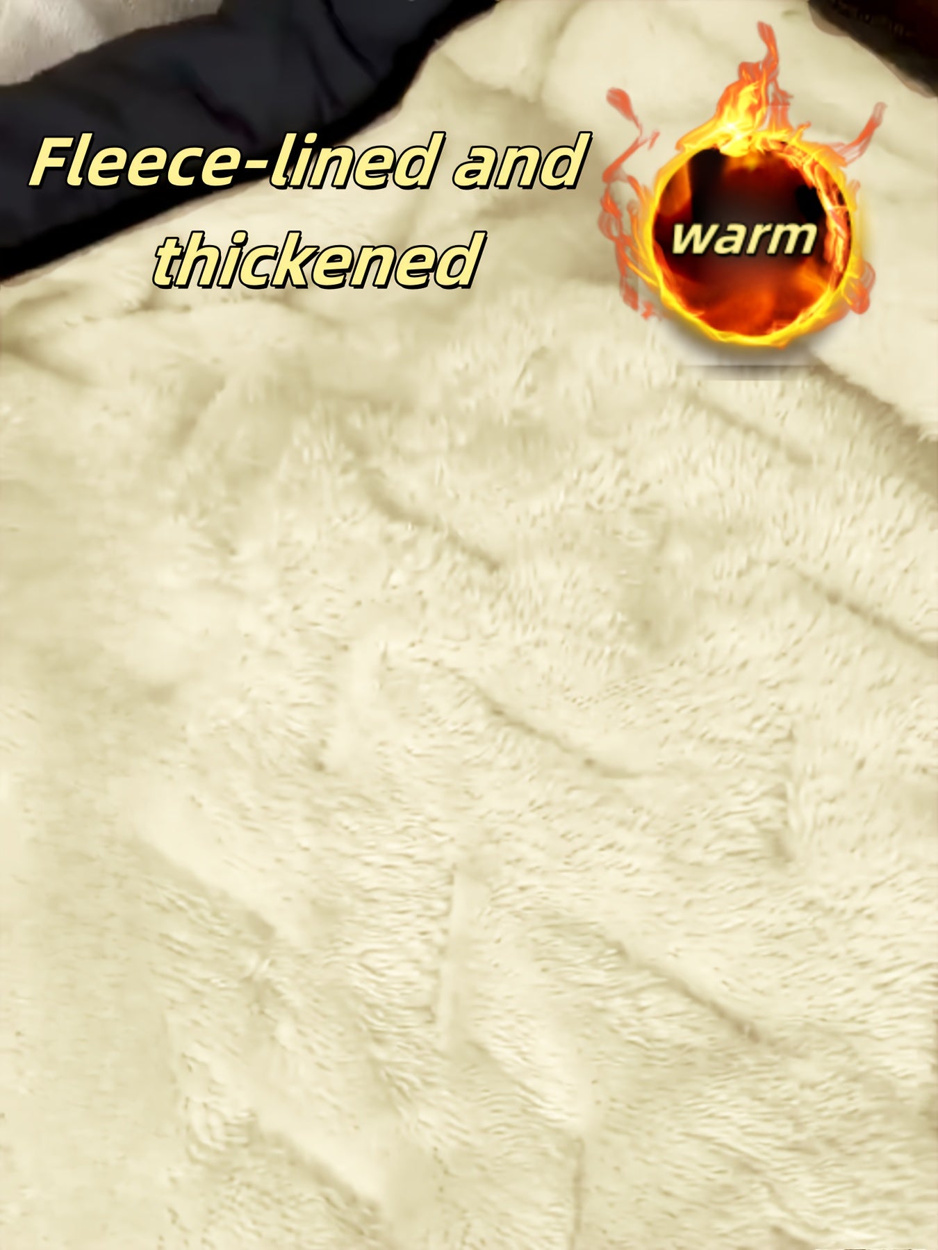 Men'S Hooded Fleece Jacket | Thickened, Windproof, Comfortable, Casual, Super Warm Anti-Cold with Lamb Velvet Lining and Lining