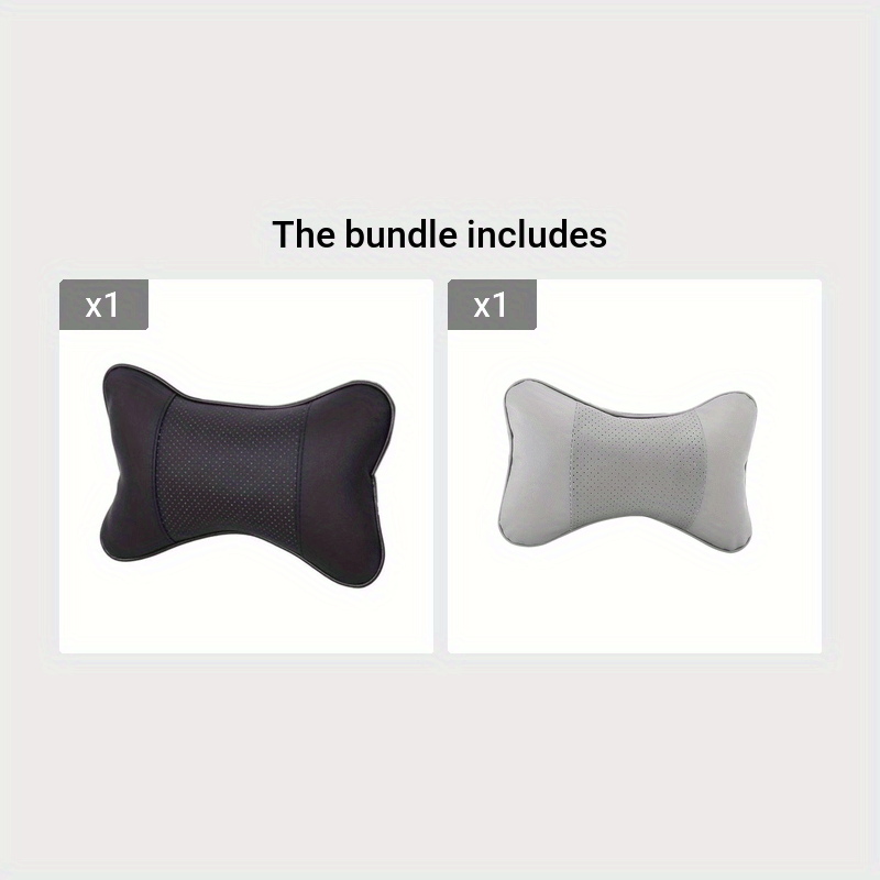 Car Seat Neck Pillow Breathable Auto Head Neck Rest Cushion, Neck Support Cervical Headrest Soft Car Pillow